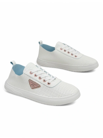 Royalfashion Lace-up women's sporty shoes with a print Fennie
