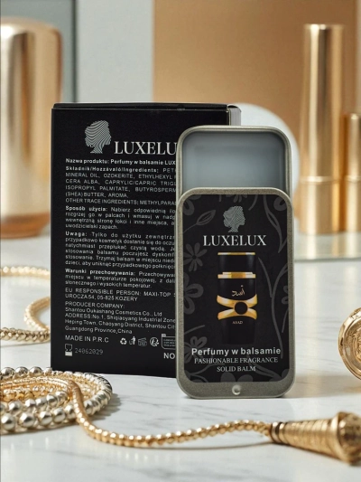 LUXELUX Aurelia Asad - Luxurious Perfume Balm - Long-Lasting Solid Balm