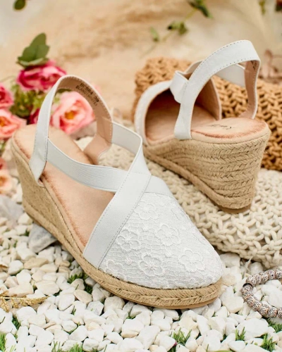 Royalfashion Naiste Oleqa espadrillid kontsaga