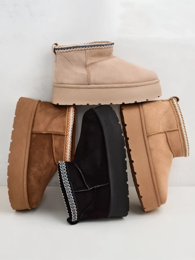 Royalfashion Naiste lühikesed saapad a'la lumesaapad Xoalla