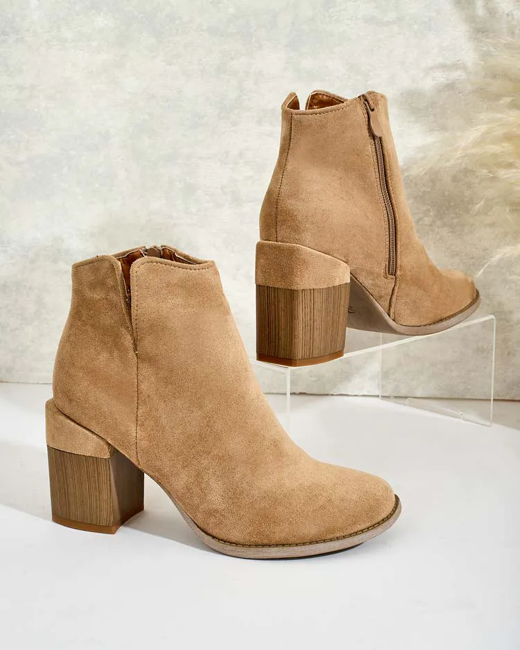 Royalfashion Женские замшевые сапоги eko Ovi