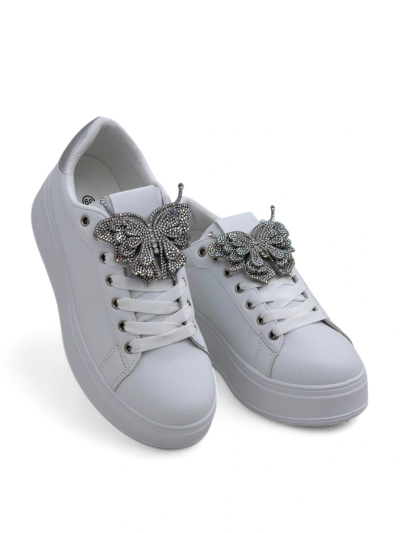Royalfashion Women's Platform Sneakers with Butterfly Obellay