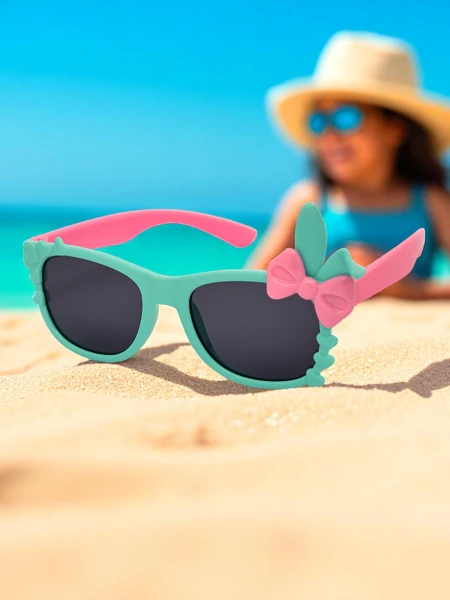 Royalfashion laste päikeseprillid Bunny Shine kaunistustega