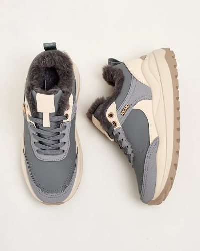 Royalfashion Women's insulated sneakers Zoru