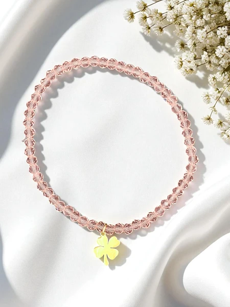 Royalfashion Naiste käevõru ristikulehega ripatsiga