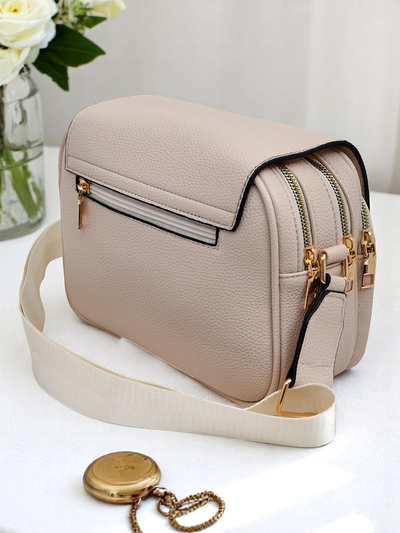 Royalfashion Väike naiste ökonahast käekott kahe sektsiooniga