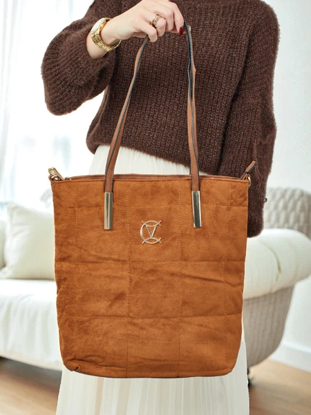 Caryenne Women's Shopper Bag Eco Suede