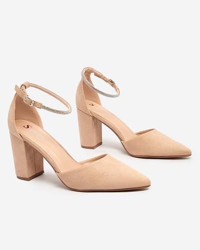 Royalfashion Women's zirconia pumps Britica