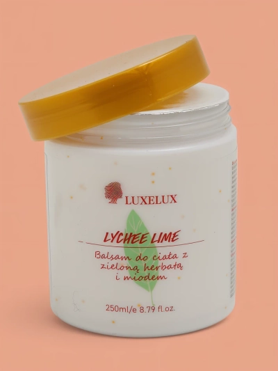Luxelux LYCHEE LIME Kehavaha rohelise tee ja meega 250 ml