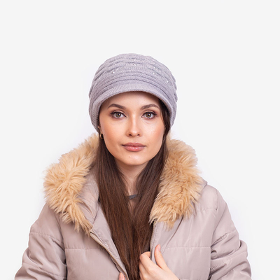 Hall naiste soe pärlitega müts - Aksessuaarid