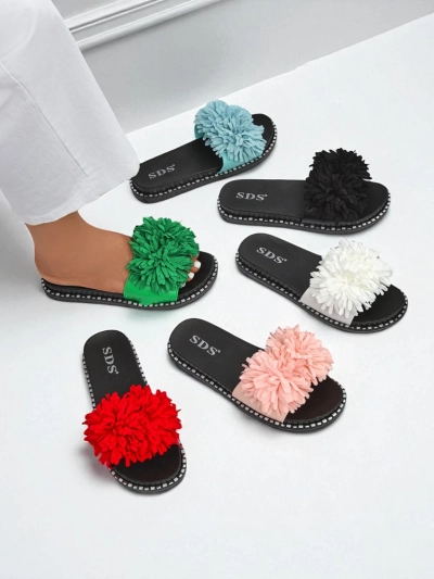 Royalfashion Women's Flat Flip-Flops Flora Blide