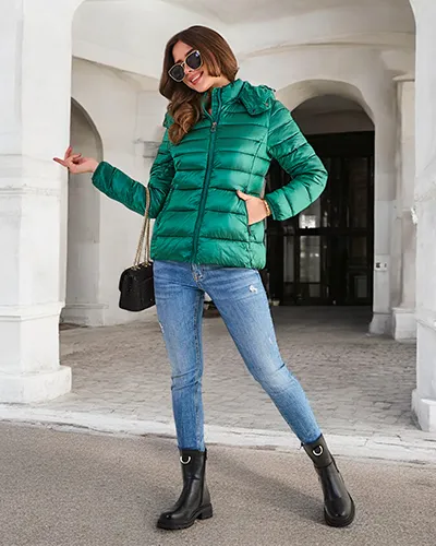 Royalfashion Women's quilted winter jacket