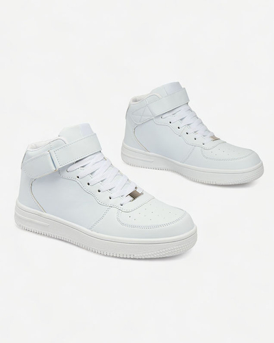 Royalfashion Women's sporty sneakers in white Futtes