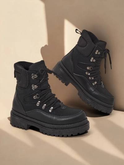 Royalfashion Women's Trapper Boots Savelly