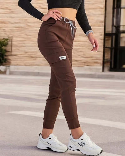 Royalfashion Naiste puuvillasest kangast lahingupüksid