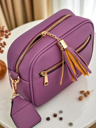 Royalfashion Small Women's Eco-Leather Handbag with Colorful Strap Kovi Lace