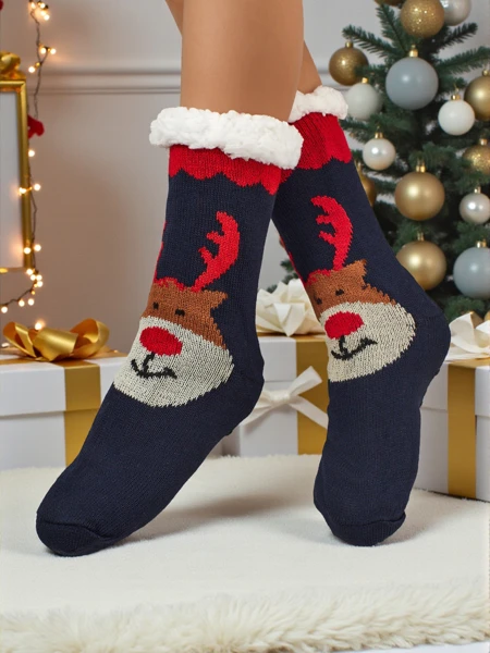 Heated Christmas socks for women SnuggleJoy