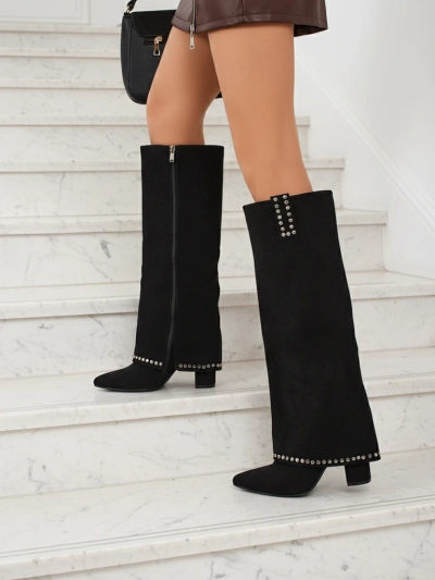 Naiste öko-seemisnahast saapad Bryves