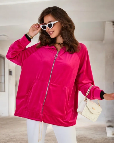 Royalfashion Naiste tõmblukuga dressipluus