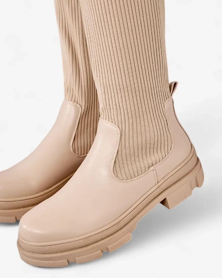 Royalfashion Women's Sonelli slip-on over-the-knee boots