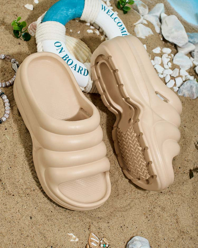 Royalfashion Женские резиновые шлепанцы Koriv