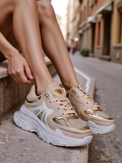 Royalfashion Женские кроссовки на толстой подошве Ovelba