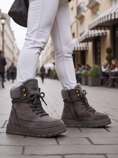 Женские зимние сапоги Royalfashion Bomion