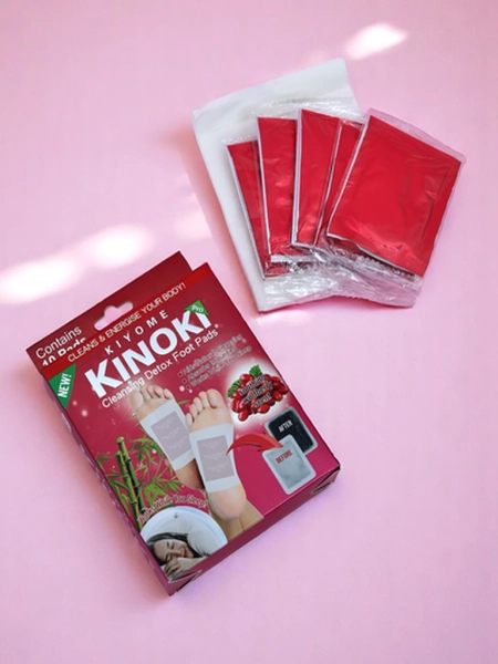 Детокс патчи для ног KINOKI 10 шт. Сушеные ягоды годжи