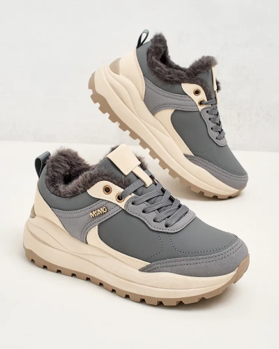 Royalfashion Women's insulated sneakers Zoru