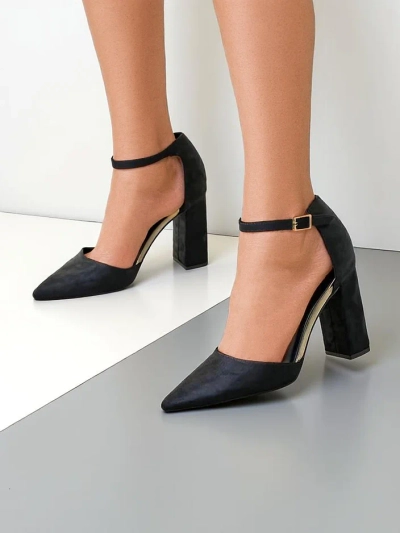 Royalfashion Женские экозамшевые каблуки Calde