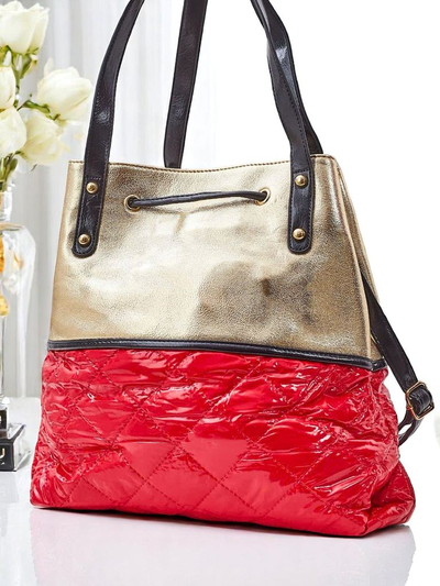 Royalfashion Suur naiste käekott Golden Luxe Shopper