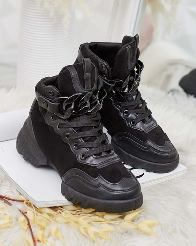 Royalfashion Women's sporty tall sneakers Bullaro