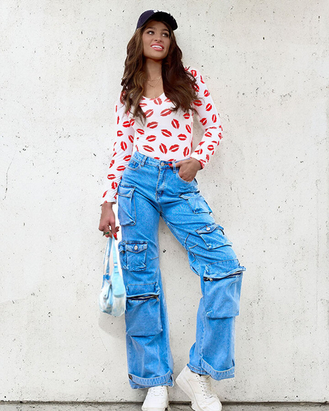 Royalfashion Women's wide combat pants