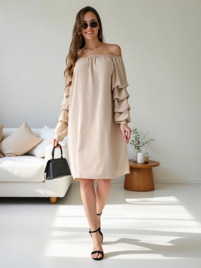 Royalfashion Sile naiste kleit a'la Hispaania volangidega