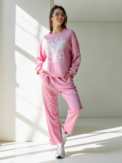 Royalfashion Naiste viskoosist komplekt trükiga