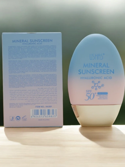 Ushah päikesekaitsekreem hüaluroonhappega 50 SPF 60g