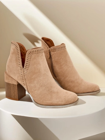 Royalfashion Women's heeled ankle boots Vettot