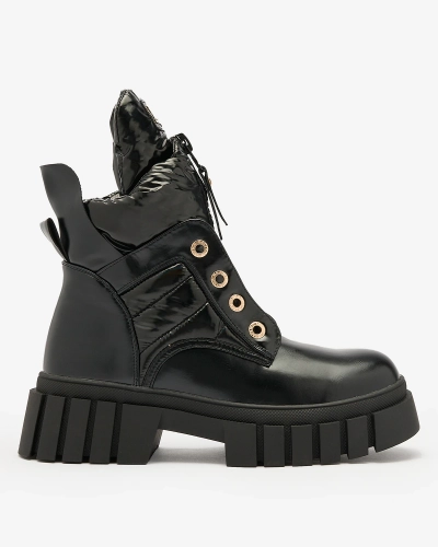 Royalfashion Naiste saapad mustad Selilka