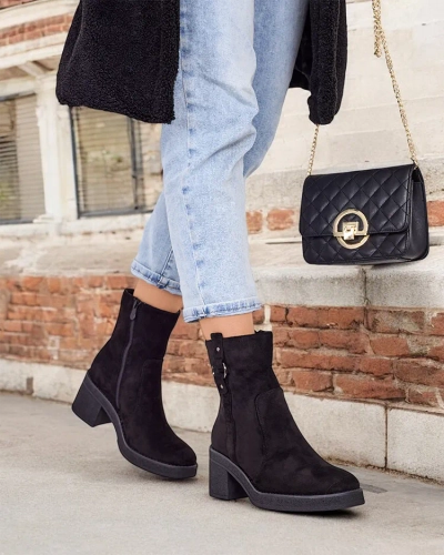 Женские ботильоны Royalfashion на шпильке Борон