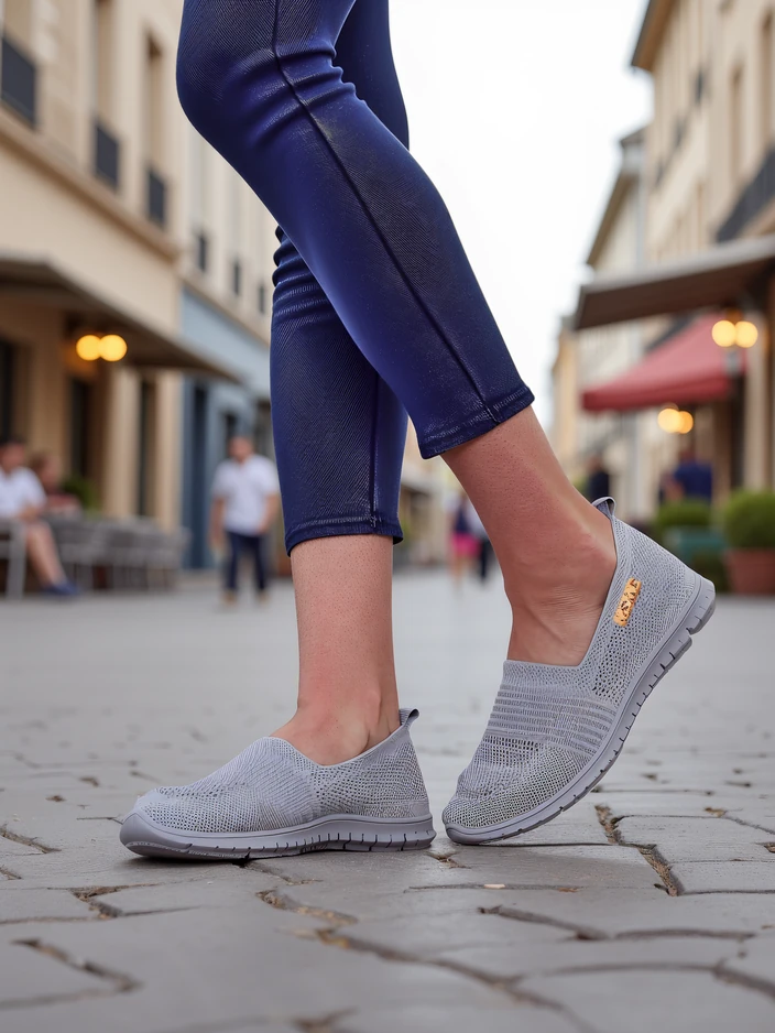 Royalfashion Naiste spordised loafers Sortpes