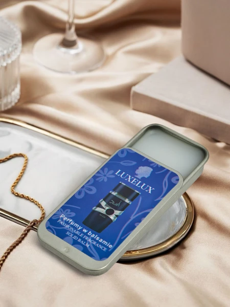 Luxelux ASAD balm perfume – a solid note of AromaRomano
