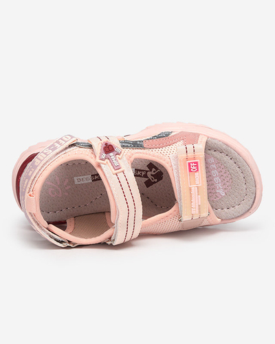 Roosad laste sandaalid Velcro Ceteris - Jalatsid