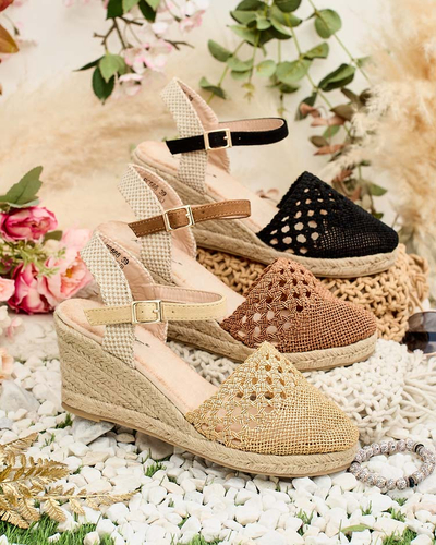 Royalfashion Naiste Sintoles espadrillid kontsaga