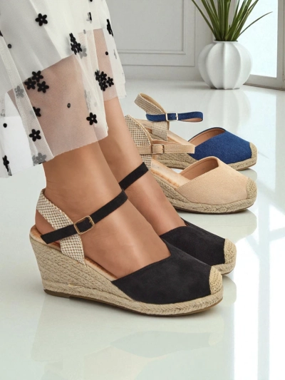Royalfashion Женские босоножки на танкетке Solara Эспадрильи