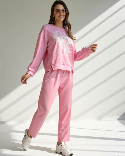 Royalfashion Naiste viskoosist komplekt trükiga