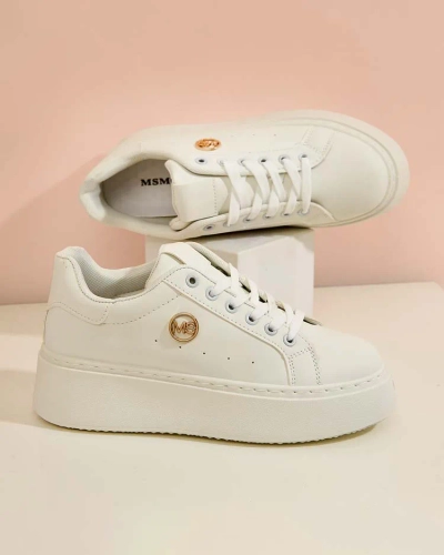 Royalfashion Women's platform sports sneakers Calomie