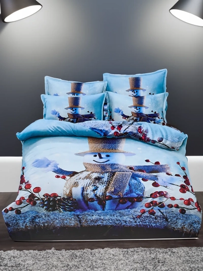 Royalfashion Jólakvöldi rúmföt 160x200 sett af 3 hlutum
