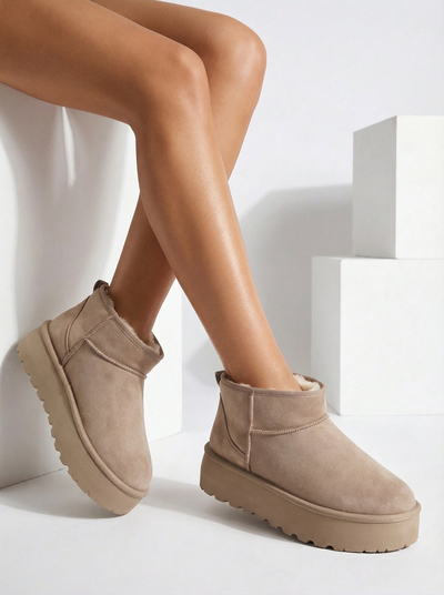 Royalfashion Женские сапоги на платформе a'la snow boots Dagodo