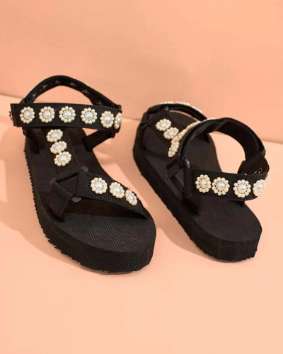 Royalfashion Женские спортивные сандалии на резинке