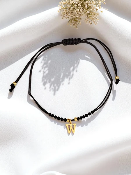 Naiste käevõru tähega W Wanderlust